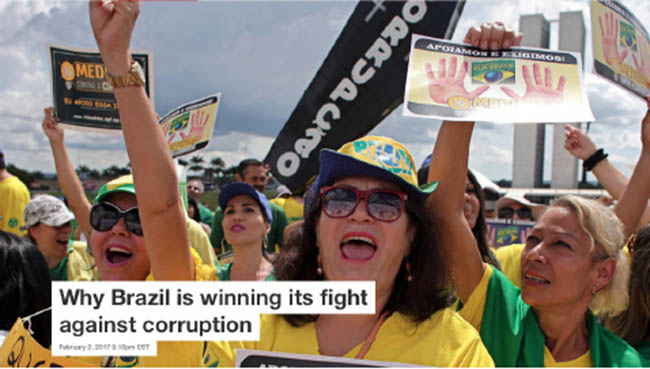از برازیل بیاموزیم چگونه با تحکیم حاکمیت قانون، با فساد  مبارزه کنیم؟